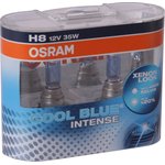 64212CBI-HCB, Лампа 12V H8 35W PGJ19-1 бокс (2шт.) Cool Blue Intense OSRAM