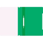 Папка-скоросшиватель Бюрократ Economy -PSE20GRN A4 прозрач.верх.лист пластик зеленый