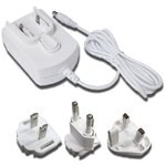 RPS-MAB1W-R, Wall Mount AC Adapters AU AC Clip Medical WHT for PMA series