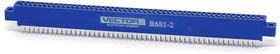 R681-2, Standard Card Edge Connectors RECEPTACLE 042" Hole Diameter