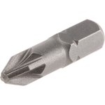 2607001558, Pozidriv Screwdriver Bit, PZ2 Tip