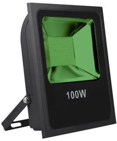 144971, Floodlight, 100W, 260VAC, 7000lm, Green, LED, IP65 / IK06