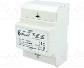 PSS30/230/110V, Трансформатор разделительный, 30ВА, 230VAC, 110В, IP30, 1кг