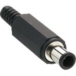 1636 06, DC Plug Rated At 2.0A, 24.0 V, Cable Mount, length 37.0mm, Nickel