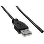 3021011-06, USB Cables / IEEE 1394 Cables A-BLUNT 26 AWG 6' USB 2.0