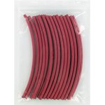 Q2-F-3/16-04-QB6IN-24, Heat Shrink Tubing & Sleeves 3/16 6IN 24PC BAG RED