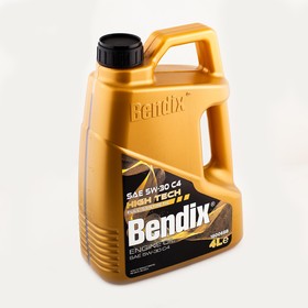 Масло моторное BENDIX HIGH TECH 5W-30 синтетическое 4 л 180068B | купить в розницу и оптом