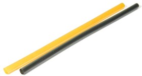 Фото 1/4 Клеевые стержни диаметром 7мм, длиной 180мм, желтый; клей для термопистолета\ 7,0x180\жел\\