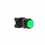 A165-TGM-2, Pushbutton Switches DPDT MOM ROUND GREEN IP65