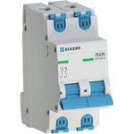 Elvert Автоматический выключатель Z606 2Р C2 6кА ELVERT Z6062C-02