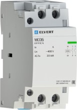 Elvert Модульный контактор MC06 2Р 40А 2НО 400/230B ELVERT MC06220-40