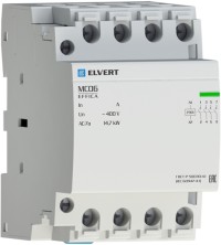 Elvert Модульный контактор MC06 3Р 20А 4НО 400/230B ELVERT MC06340-20