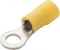 Engard Наконечник кольцевой изолированный НКИ 4,0-6,0 отверстие под М5, цвет желтый (1 пакет/50 шт.) NKI-6-5-Y