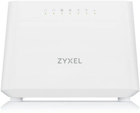 Фото 1/6 Wi-Fi роутер ZYXEL DX3301-T0-EU01V1F, AX1800, VDSL2/ADSL2+, белый