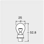 3156, 12V (27W) Лампа (min 10)