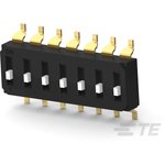 7 Way Surface Mount DIP Switch SPST, Raised Actuator