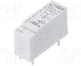 RM96-3021-35-1005, Реле миниатюрное, контакты SPST-NO (AgSnO2), катушка 5VDC, макс. ток 8A, шаг 5мм