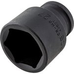 44527, Impact head 27 mm 6 facet 1 2 short