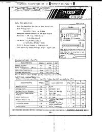 TA7325P, Toshiba | купить в розницу и оптом