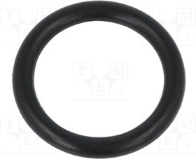 O-15X2.5-70-NBR, Прокладка O-ring, NBR, Thk: 2,5мм, dвнутр 15мм, черный, -30-100°C