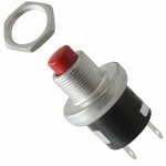 4001UL, Pushbutton Switches PushBtn Switch SPST N.O. Red Btn UL