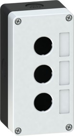 Elvert Корпус кнопочного поста пластиковый серый на 3 места PW-3 PW-3
