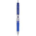 Ручка гелев. автоматическая Deli Mate EQ10430 прозрачный/синий d=0.5мм син ...