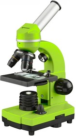 74319, Микроскоп Bresser Junior Biolux SEL 40-1600x, зеленый