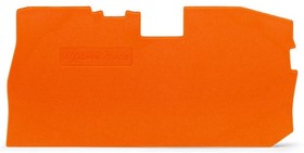 2016-7192, Торцевая пластина, 1 мм, оранжевая