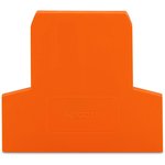 281-309, End and intermediate plate - 2.5 mm thick - orange