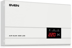 Стабилизатор напряжения AVR SLIM-500 LCD SV-012809