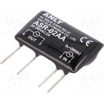 ASR-02AA, Relay: solid state, Uupr: 80-280VAC, 2A, 24-280VAC, THT, SIP
