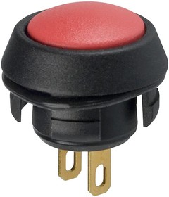 Фото 1/2 30-101, Pushbutton Switches PushBtn Switch SPST N.O. snap-in Red Btn