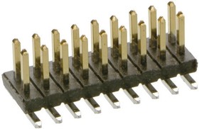 M50-3601042, Pin Header, Board-to-Board, 1.27 мм, 2 ряд(-ов), 20 контакт(-ов), Поверхностный Монтаж