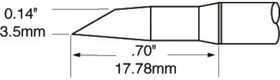 Наконечник (3.5х17.78 мм; удлиненная миниволна) для MFR-H1 SFP-DRH35