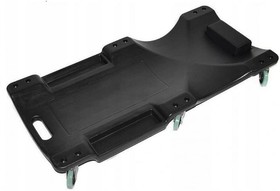 Подкатной низкопрофильный лежак на 6 колёсах пластик, 40 TRH6802-2