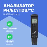 HI98129 Combo Анализатор рН/ЕС/TDS/°С карманный многопараметровый