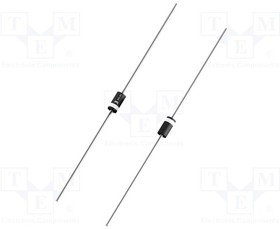 Фото 1/2 BA157, Rectifiers Diode, Fast, DO-41, 400V, 1A, 150C