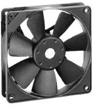 Фото 1/7 4414F/2, DC Fans Tubeaxial, 119x25mm, 24VDC, 100.1CFM, 5W, 43dB, 2900RPM, Ball, Open Speed Signal