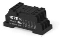 Фото 1/3 2071566-2, Relay Sockets & Hardware DIN-rail socket with screw type terminals 4 pole