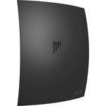 BREEZE 4C Matt black, Вентилятор осевой вытяжной D 98, декоративный 90-06903
