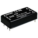 FEWS-1215A20T, Isolated Module DC DC Converter 1 Output 15V 1.333A 9V - 36V Input