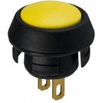30-103, Pushbutton Switches PushBtn Switch SPST N.O. Yellow Btn