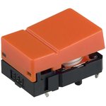 B3J-1200, Tactile Switches Orange Hinge 2 Led Green