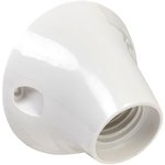 EPP13-04-01-K01, Патрон Е27 пластик белый угловой IEK