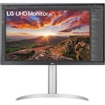 LCD LG 27" 27UP850N-W {IPS 3840x2160 60Hz 5ms 178/178 400cd 1200:1 ...