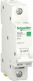 Schneider Electric RESI9 Автоматический выключатель (АВ) B 10А 1P 6000A