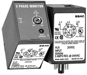 Фото 1/2 PLR380A, Industrial Relays 3PHASELINEMONITOR