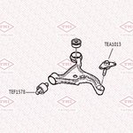 TEA1013, Опора шаровая нижняя L/R