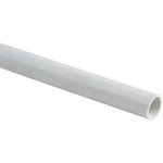 Труба гладкая ПВХ жесткая d16 мм (25 шт. по 2 метра) белая EKF-Plast trg-16w-2m